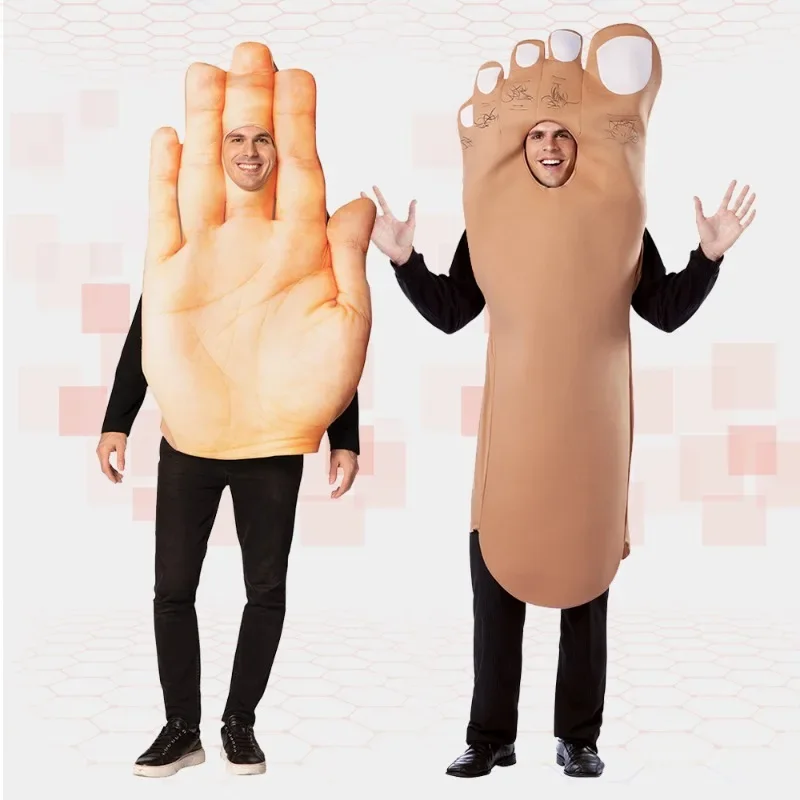 Anime Cosplay Outfit Ideas - ハロウィン面白いコスプレ衣装手足衣装友人カップル Cos アイデアステージパフォーマンスカーニバルパーティー男性女性