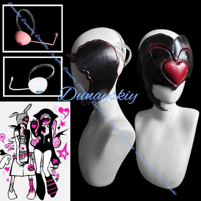 Anime Zombie Cosplay - エイリアンステージ ミジ・スア コスプレ小道具 ヘッドセット ヘッドバンド ゾンビステージ