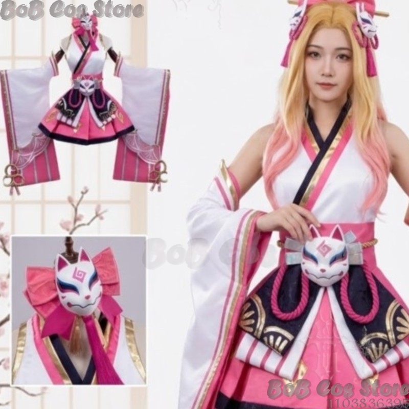 Anime Cosplay Festival - チームファイトタクティクス スピリットブロッサム チビ・アーリ コスプレ衣装 女性用衣装 アクセサリー