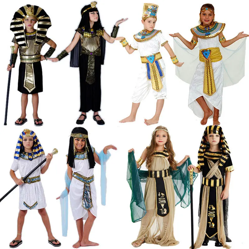Egypt Cosplay Anime - 古代エジプトの衣装 エジプトのファラオ クレオパトラ 王子 王女 コスプレ衣装