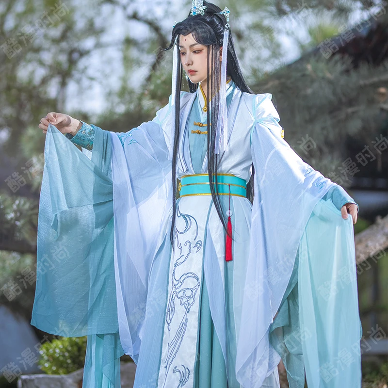 シーシンシュアン コスプレ衣装 風師娘 漢服 アニメ 天官賜 - Anime Cosplay Female Characters のレビューと価格