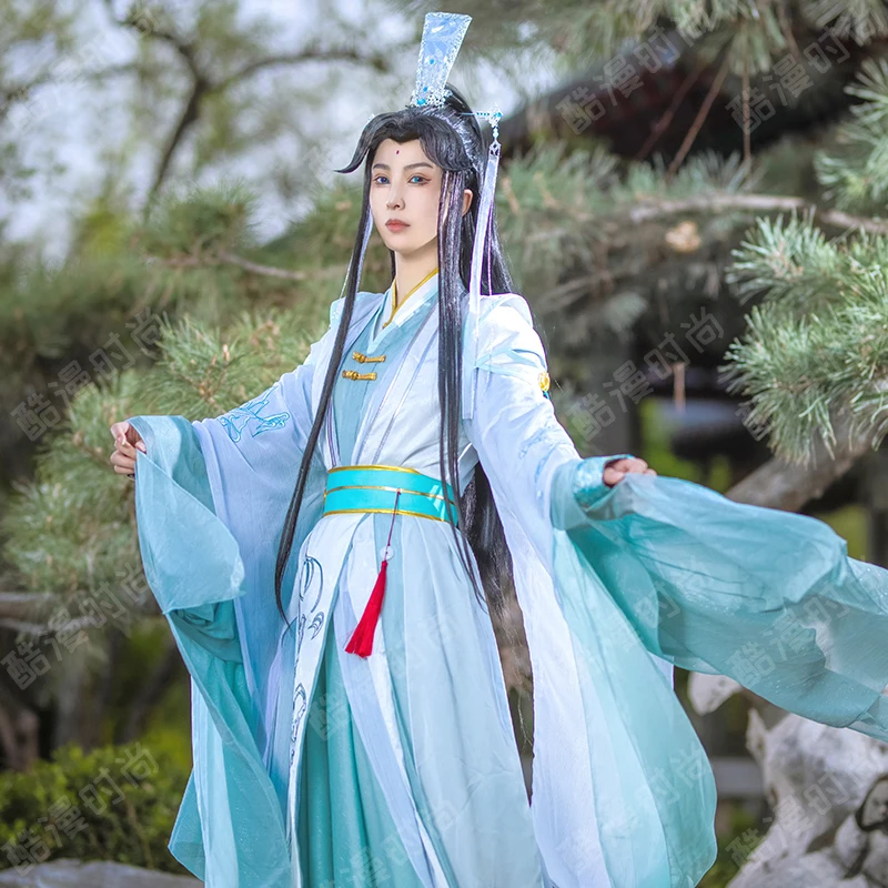 シーシンシュアン コスプレ衣装 風師娘 漢服 アニメ 天官賜 - Anime Cosplay Female Characters のレビューと価格