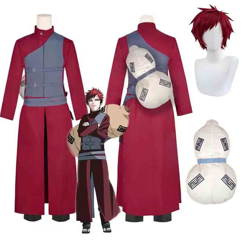 アニメ ガアラ ロールプレイングコスチューム 砂の滝 五代目 - Anime Cosplay Ninja のレビューと価格