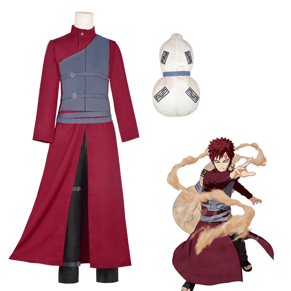アニメ ガアラ ロールプレイングコスチューム 砂の滝 五代目 - Anime Cosplay Ninja のレビューと価格