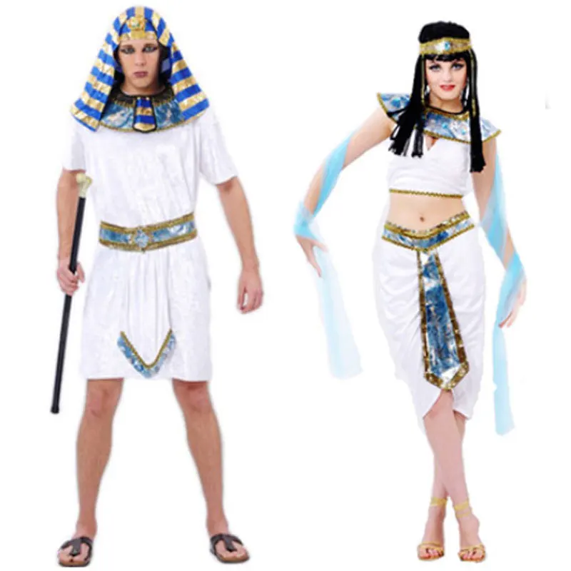 ハロウィンコスチューム古代エジプトエジプトファラオ王皇后クレ - Egypt Cosplay Anime のレビューと価格