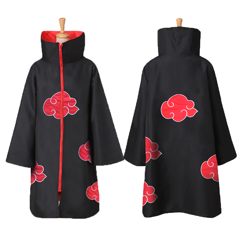 アニメ火影暁コスプレ忍者衣装マントとヘッドバンド痛みうちはイ - Anime Cosplay Ninja のレビューと価格