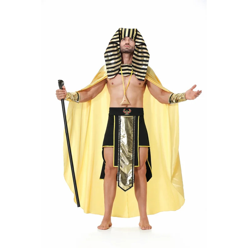 HN8 中世エジプト神話ファラオ衣装ハロウィンカーニバルパー - Egypt Cosplay Anime のレビューと価格
