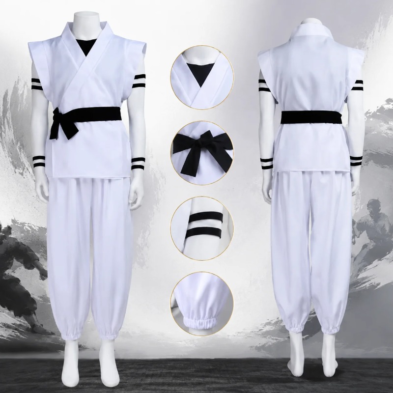 両面宿儺コスプレ衣装呪術廻戦アニメ着物衣装タトゥーステッカー - Anime Cosplay Jujutsu のレビューと価格