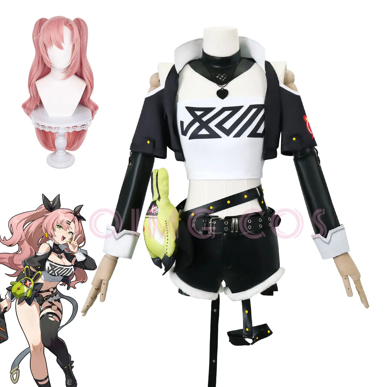 ニコール・デマラ・ゼンレス・ゾーン・ゼロコスプレ衣装制服ウィ - Anime Cosplay Female Characters のレビューと価格