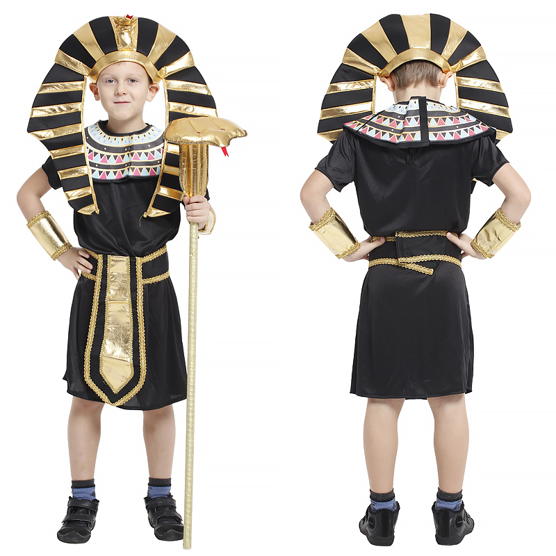 子供用エジプトファラオ衣装 クレオパトラ 王子 王女 アニメ - Egypt Cosplay Anime のレビューと価格