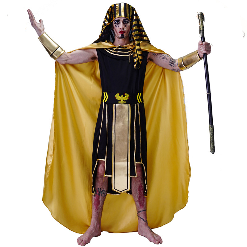 ハロウィン男性古代エジプト女王コスチュームコスプレハロウィン - Egypt Cosplay Anime のレビューと価格