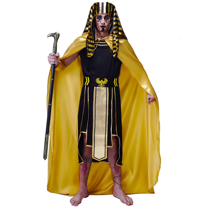 ハロウィン男性古代エジプト女王コスチュームコスプレハロウィン - Egypt Cosplay Anime のレビューと価格