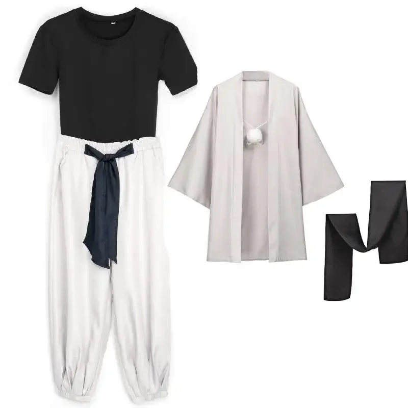 2026 伏黒刀司コスプレ衣装ストレッチトップパンツ衣装大人 - Anime Cosplay Jujutsu のレビューと価格