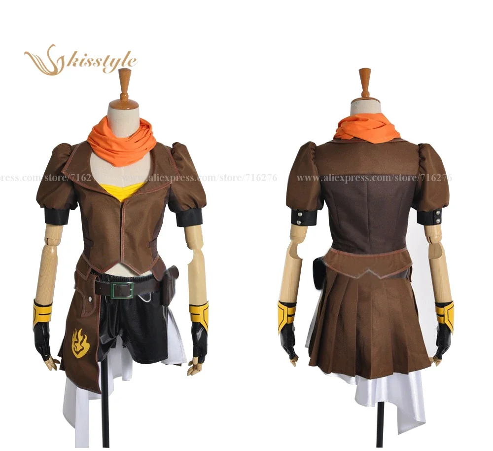 アニメアニメルビーイエロートレーラーヤンシャオロンコスプレ衣 - Anime Yang Cosplay のレビューと価格