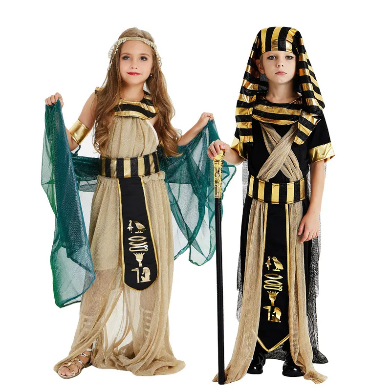 ❤ 2026 ✚ 子供用ハロウィンコスプレ衣装 古代エジプト - Egypt Cosplay Anime のレビューと価格