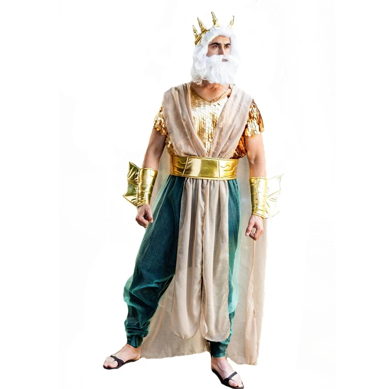 ❤ 2026 ✚ 女性海の妖精人魚女王コスチュームスタッフ男 - Egypt Cosplay Anime のレビューと価格
