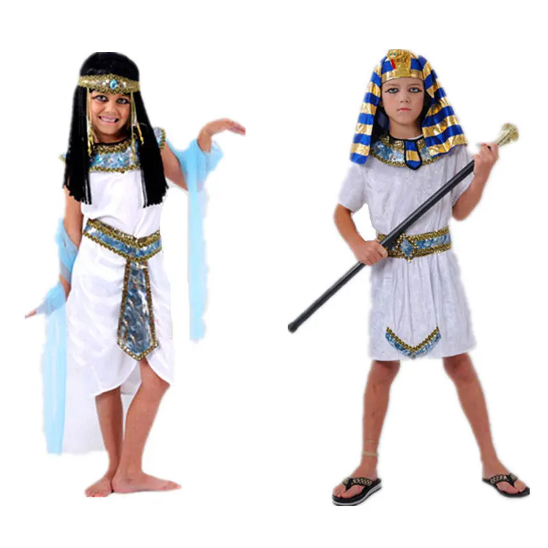 古代エジプトの衣装 エジプトのファラオ クレオパトラ 王子  - Egypt Cosplay Anime のレビューと価格