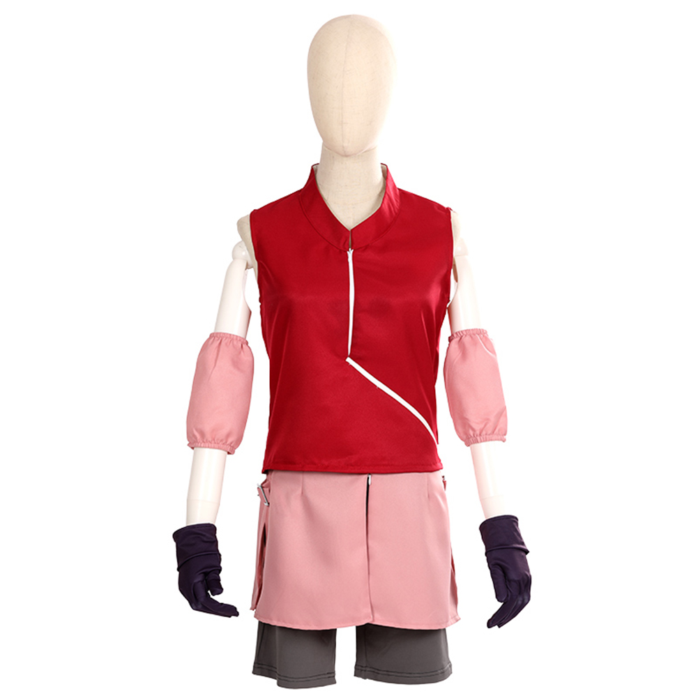NARUTO -ナルト- 疾風伝 レディース春野サクラ忍者ス - Anime Cosplay Ninja のレビューと価格